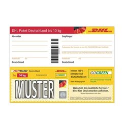Neutralware 192100001_1 DHL Paketmarke Deutschland bis 10 kg einzeln