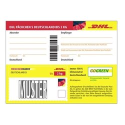 Neutralware 172900026_1 DHL Päckchenmarke S Deutschland bis 2 kg einzeln