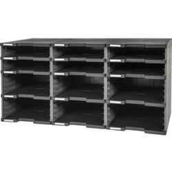 Exacompta 385714D Sortierstation MODULODOC 12Fächer sw