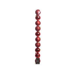 DECORIS Christbaumschmuck Kugel Mix Durchmesser 6 cm