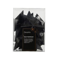 DECORIS Christbaumschmuck Stern Mix 12 St./Pack.