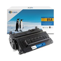 G&G Toner Kompatibel mit HP 81A schwarz