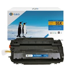 G&G Toner Kompatibel mit HP 55X schwarz