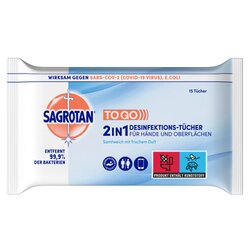 Sagrotan 3025706 Desinfektions-Tücher 15St 