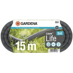 GARDENA 18445-20 Textilschlauch Liano Life 15m 