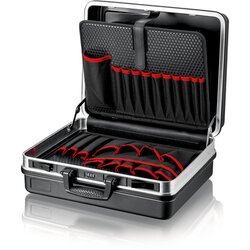 KNIPEX 00 21 05 LE Werkzeugkoffer Basic 465x410x200mm ABS sw