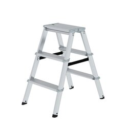 MUNK 11233 ML Stehleiter beidseitig 2x3Stufen