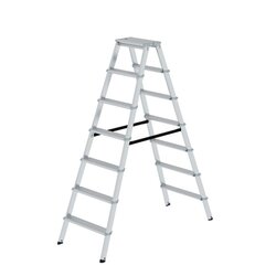 MUNK 11237 ML Stehleiter beidseitig 2x7Stufen