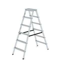 MUNK 11236 ML Stehleiter beidseitig 2x6Stufen