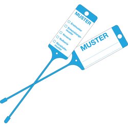 EICHNER 9219-00770 Warenanhänger Muster bl 100St 