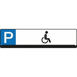 EICHNER 9219-00276 Parkplatzschild Behinderte 