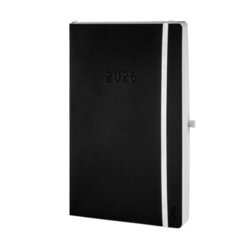 Chronoplan 50946 Buchkalender A5 sw 