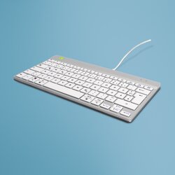R-Go Tools RGOCODEWDWH Tastatur Compact Break  kabel ws