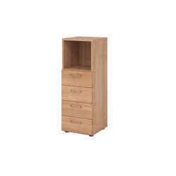 Hammerbacher V934S4/N/N/BS  Regal 3OH 4Schübe Nussbaum/Nussbaum