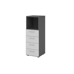 Hammerbacher V934S4/G/5/BS  Regal 3OH 4Schübe gp/gr