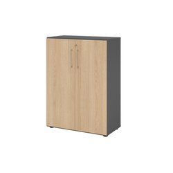 Hammerbacher V938T3/G/E/BS  Regal 3OH Türe gp/Eiche