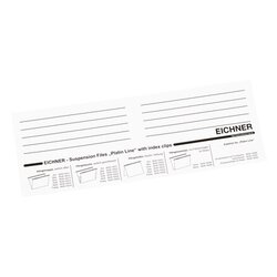 EICHNER 9039-10090 Einsteckkarten 50St 