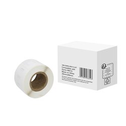 without brand WBDMRL99010WT Etikett wie Dymo S0722370  28x89mm sw auf ws 130St