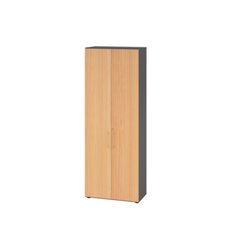 Hammerbacher V968T6/G/6/BS  Regal 6OH Türen gp/Buche