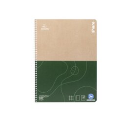 share 4-0016-A4 Collegeblock A4 kar