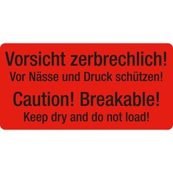 EICHNER 9220-00081-003 Etikett Zerbrechlich 250St
