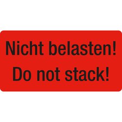 EICHNER 9220-00081-006 Etikett Nicht belasten 250St