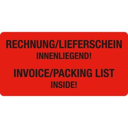 EICHNER 9220-00081-007 Etikett RE/LS innenliegend 250St