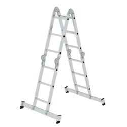 MUNK 31322 Vielzweckleiter 4tlg nivello 4x3Sprossen