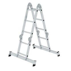 MUNK 31320 Vielzweckleiter 4tlg nivello 2x2/2x3Sprossen