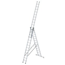 MUNK 11144 Mehrzweckleiter 3tlg nivello 3x13Sprossen
