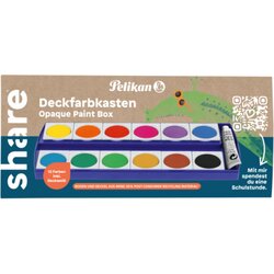 share 4-0024 Deckfarbkasten 12Farben 