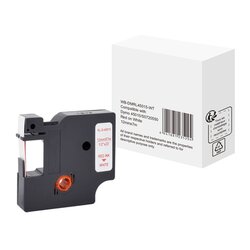 without brand WBDMRL45015WT Schriftband wie Dymo S0720550 12mmx7m rt auf ws