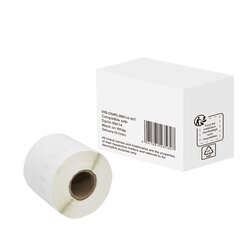 without brand WBDMRL99014WT Etikett wie Dymo S0722430  54x110mm sw auf ws 220St