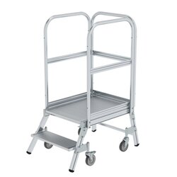 MUNK 50102 Podesttreppe einseitig 2Stufen 