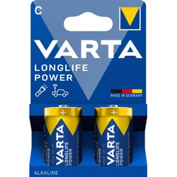 Varta 4914121422 Batterie Longlife Power C/Baby LR14 1,5V Alkaline 2St