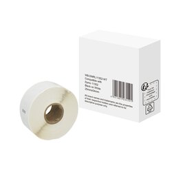without brand WBDMRL11352WT Etikett wie Dymo 11352  25x54mm sw auf ws 500St