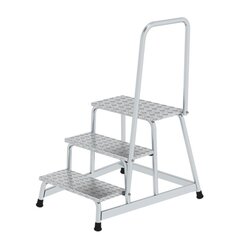 MUNK 50043 Arbeitspodest starr Handlauf 3Stufen