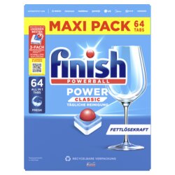 FINISH 3314781 Spülmaschinentabs Power Classic 64St