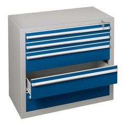 SCHULTE 36288 Schubladenblock 90cm 2+3Schübe lgr/bl