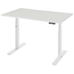 RAU 08ST1250807035M  Schreibtisch adlatus 100 1250x800x650-1300 M-Pl lgr