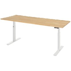 RAU 08ST2000807035B  Schreibtisch adlatus 100 2000x800x650-1300 B-Pl lgr