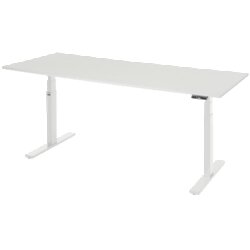 RAU 08ST2000807035M  Schreibtisch adlatus 100 2000x800x650-1300 M-Pl lgr