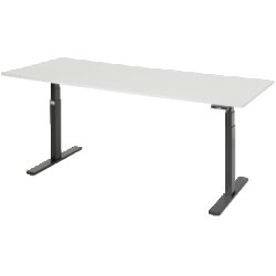 RAU 08ST2000809005M  Schreibtisch adlatus 100 2000x800x650-1300 M-Pl sw