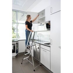 MUNK Stehleiter max. Arbeitshöhe 2,78 m