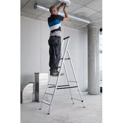 MUNK Stehleiter ML max. Arbeitshöhe 3,4 m