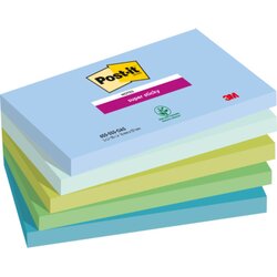 Post-it® 655-5SS-OAS Haftnotiz 127x76mm sort 5x90Bl 