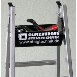 MUNK Stehleiter max. Arbeitshöhe 3,3 m