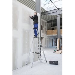 MUNK Stehleiter max. Arbeitshöhe 3,85 m