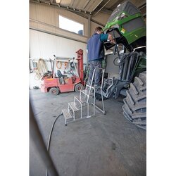 MUNK Podestleiter max. Arbeitshöhe 3 m