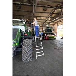 MUNK Stehleiter ML max. Arbeitshöhe 3,6 m